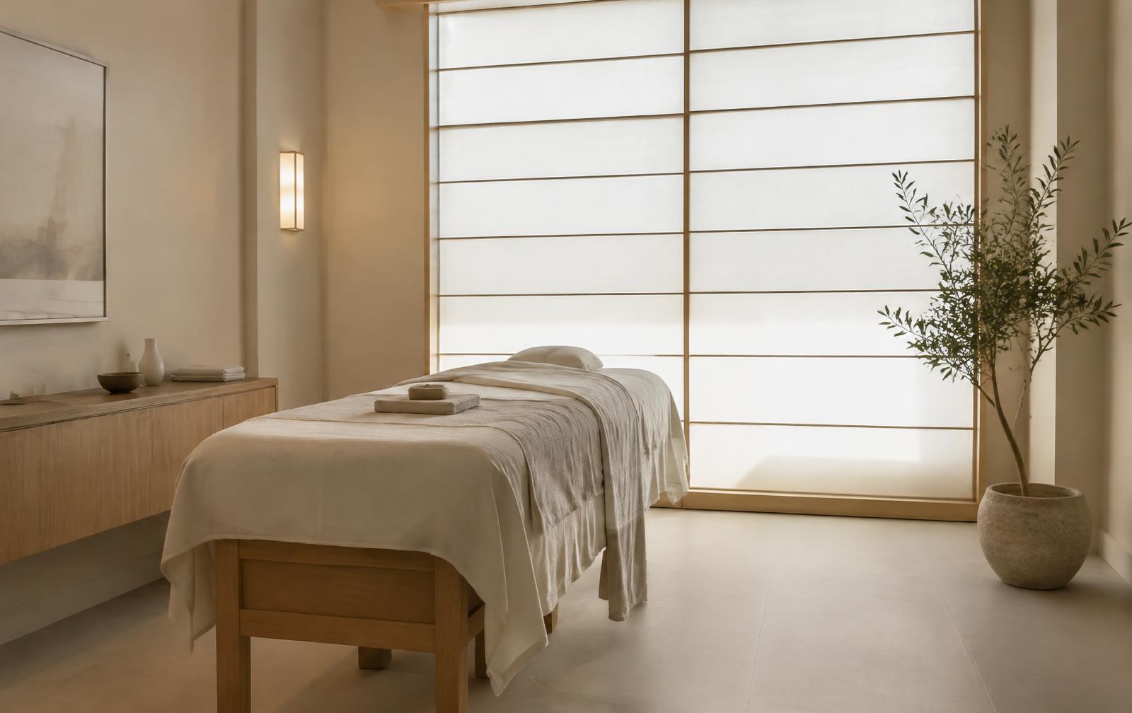 Calm treatment room